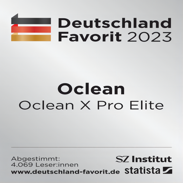 Oclean X Pro Elite recebe o prestigiado prémio "Deutschland Favorit 2023"
