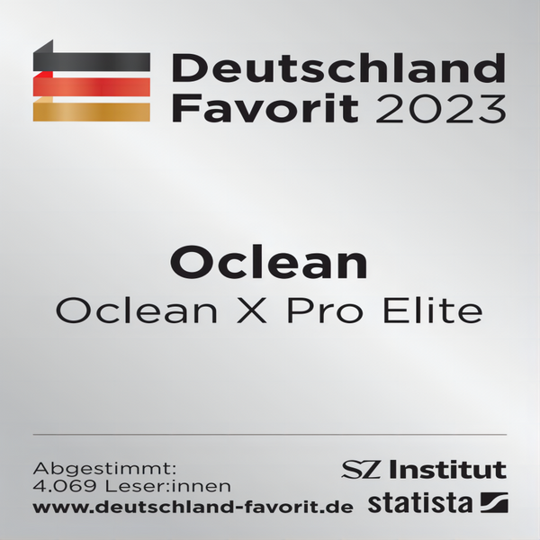 Oclean X Pro Elite recebe o prestigiado prémio "Deutschland Favorit 2023