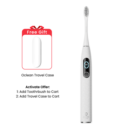 Escova de dentes inteligente sónica Oclean X Pro Elite - Escovas de dentes - Oclean Global Store