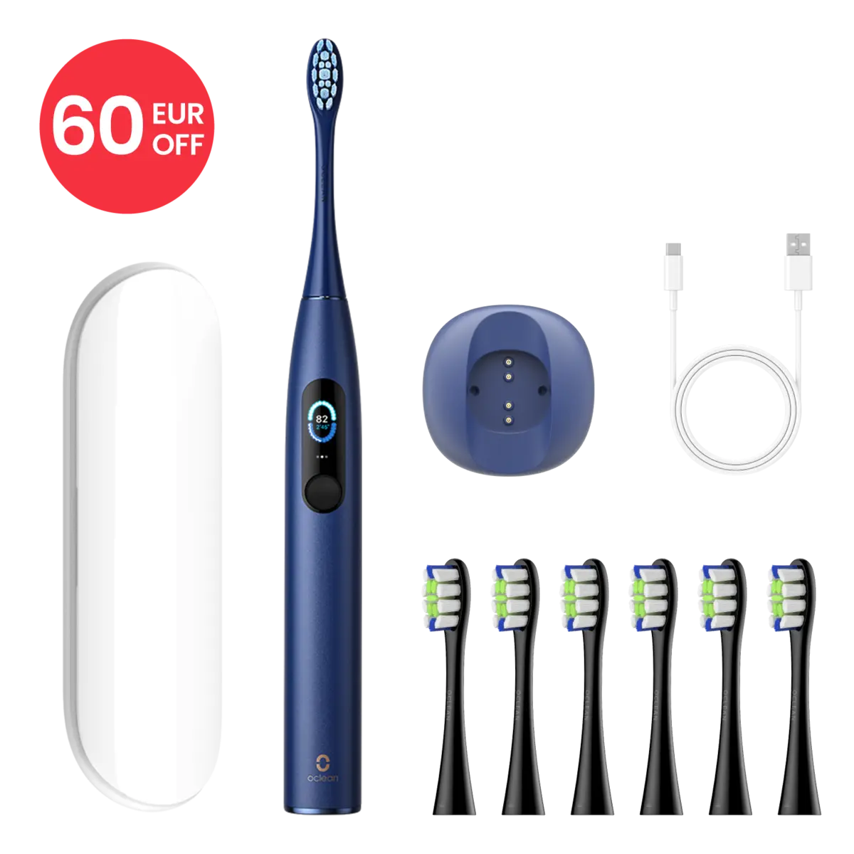 Oclean X Pro Premium Bundle - Azul 60 EUR OFF