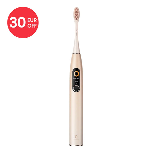 Escova de dentes sónica inteligente Oclean X Pro - Rosa com 30 EUR de desconto