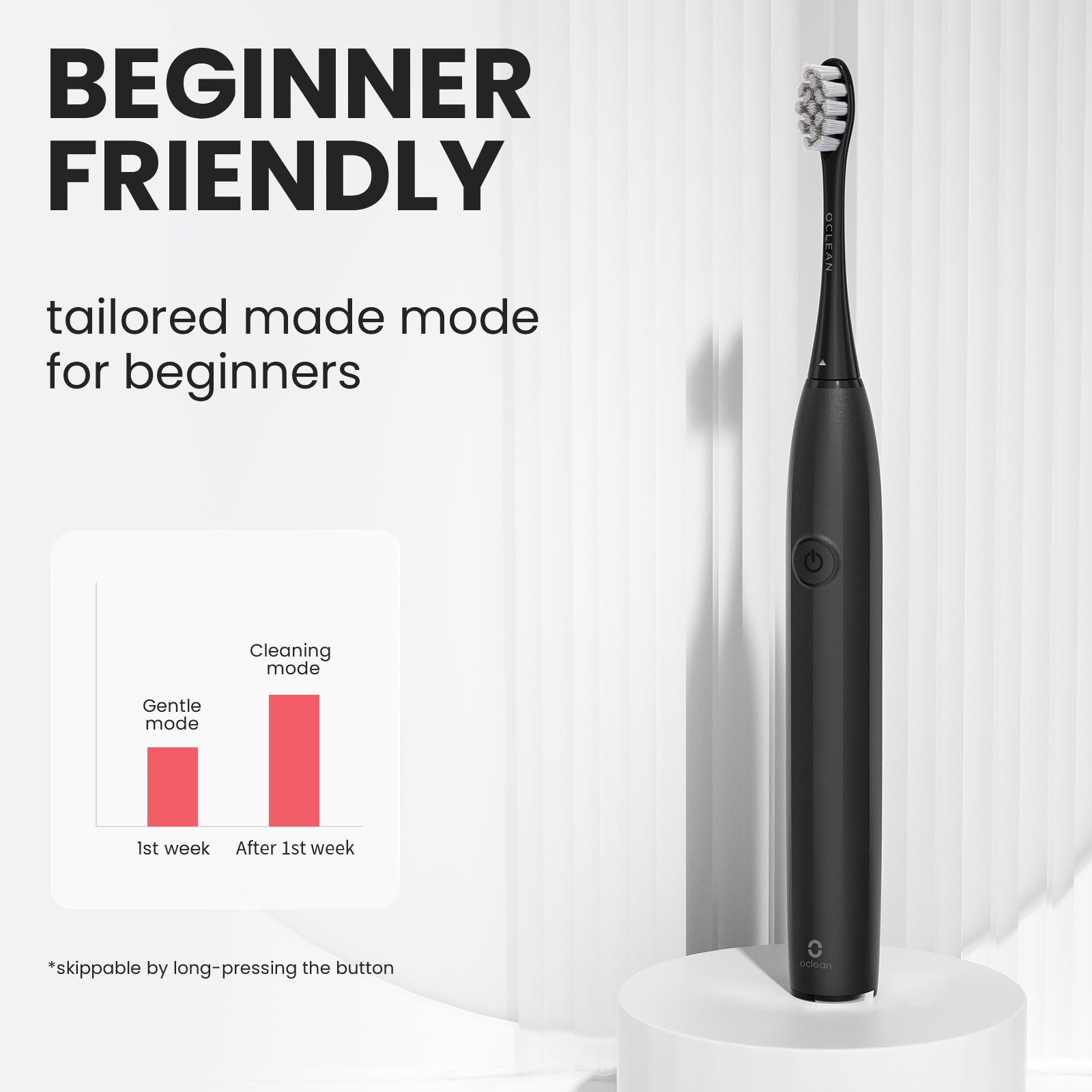 Oclean Endurance Beginner Friendly - Oclean Classic Series Electric Toothbrush